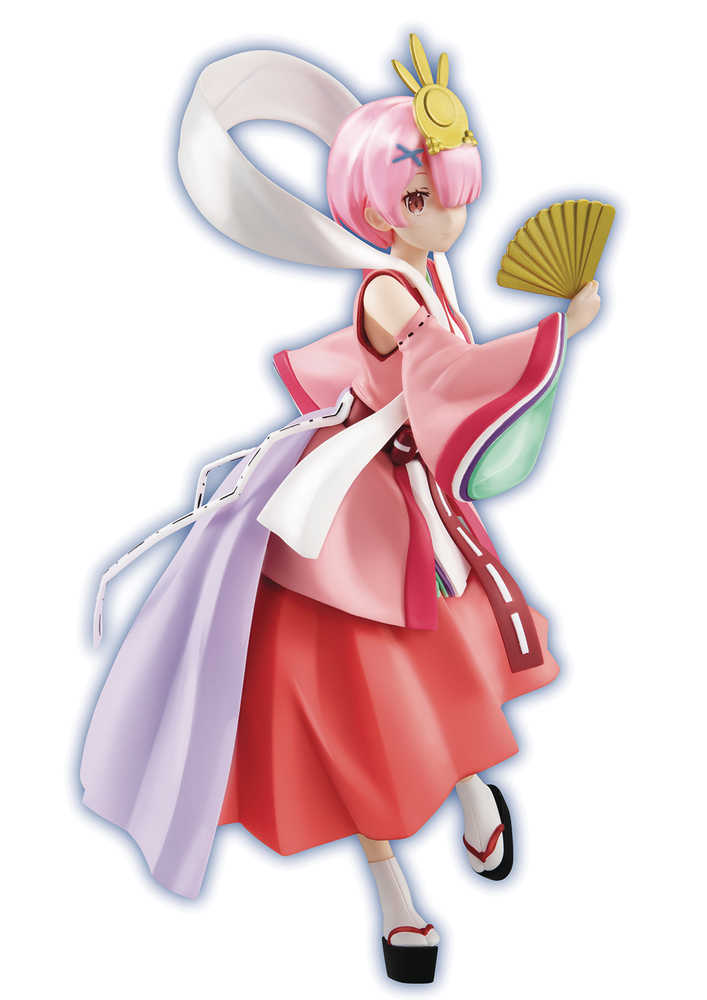 Re Zero SSS Fairy Tale Ram Princess Kaguya PVC Figure Pearl Ver