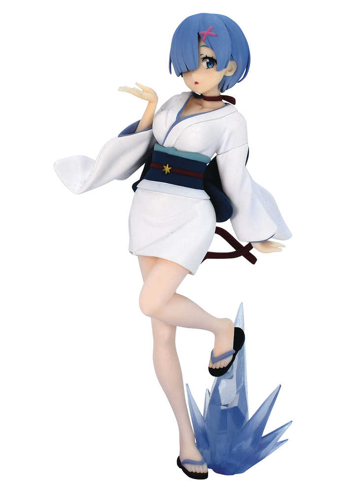 Re Zero SSS Fairy Tale Rem Snow Girl Non Scale PVC Figure 