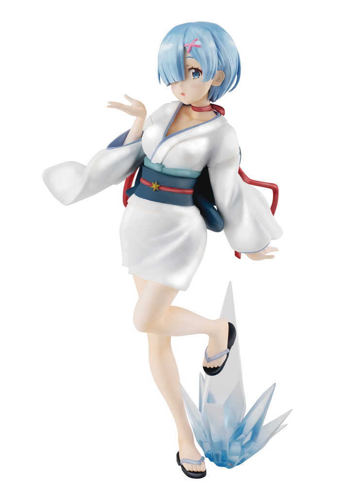 Re Zero SSS Fairy Tale Rem Snow Girl Non Scale PVC Figure Pearl