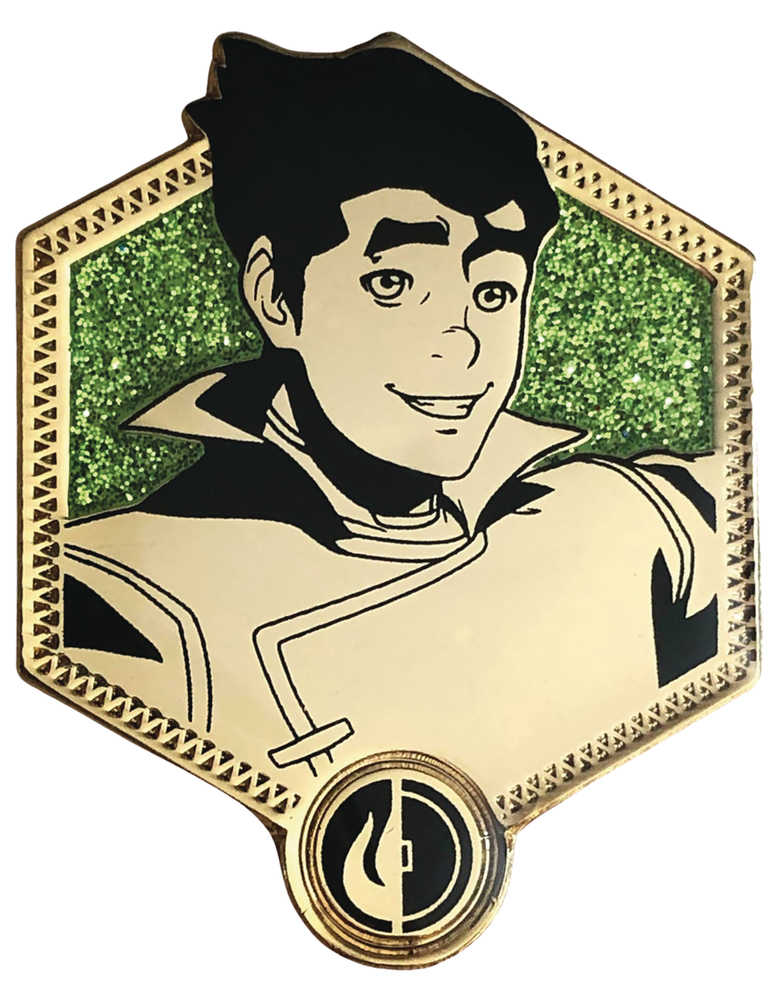 Legend Of Korra Golden Bolin Pin 