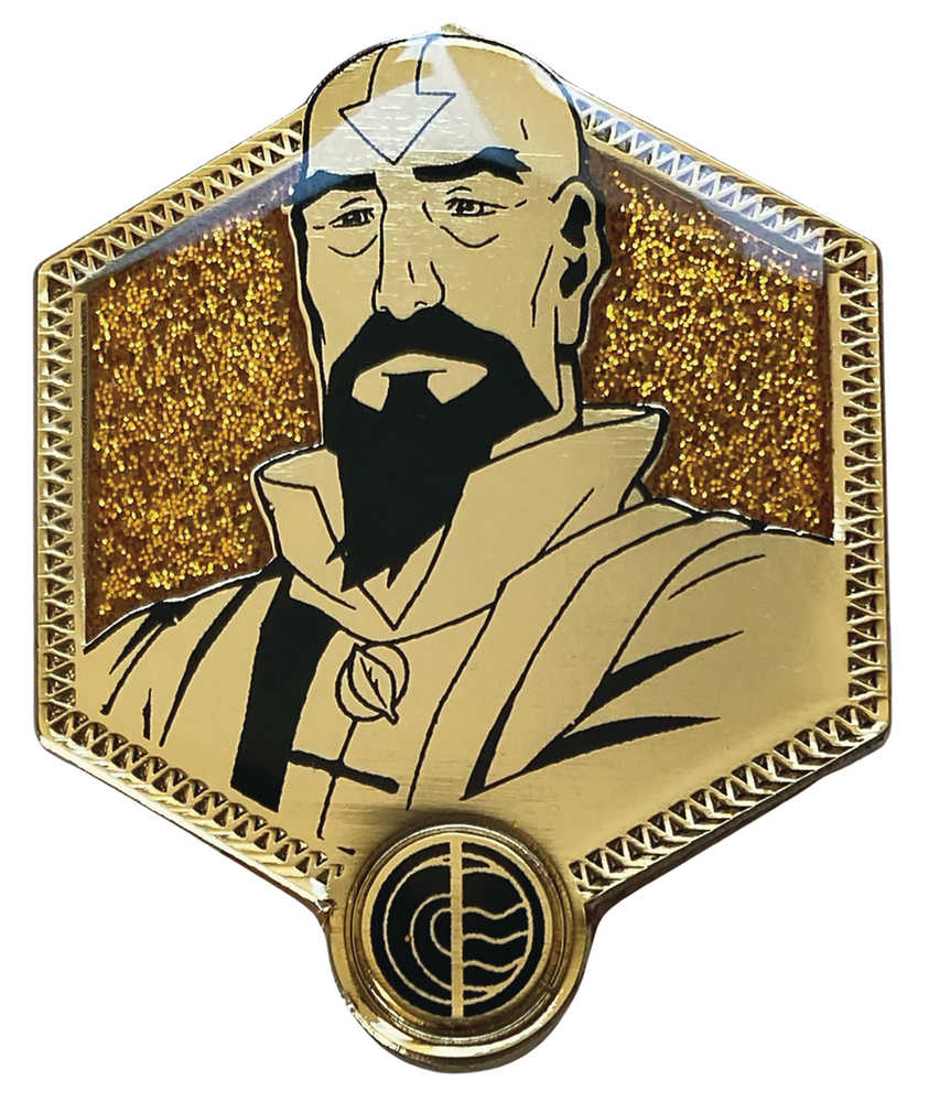 Legend Of Korra Golden Tenzin Pin 
