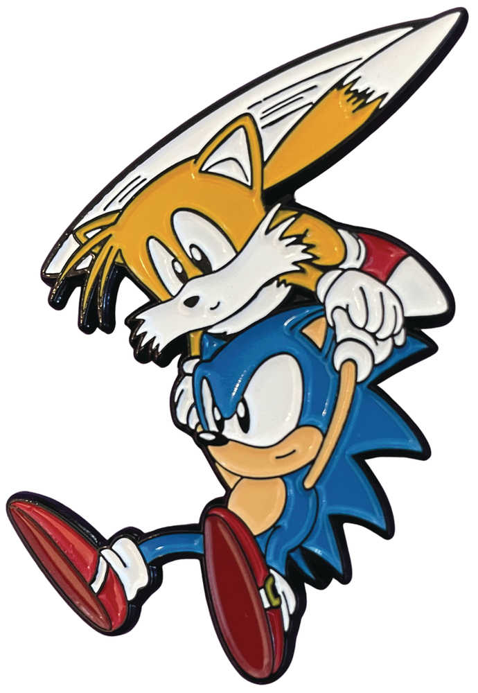 Sonic The Hedgehog Sonic And Tails Flying Pin 