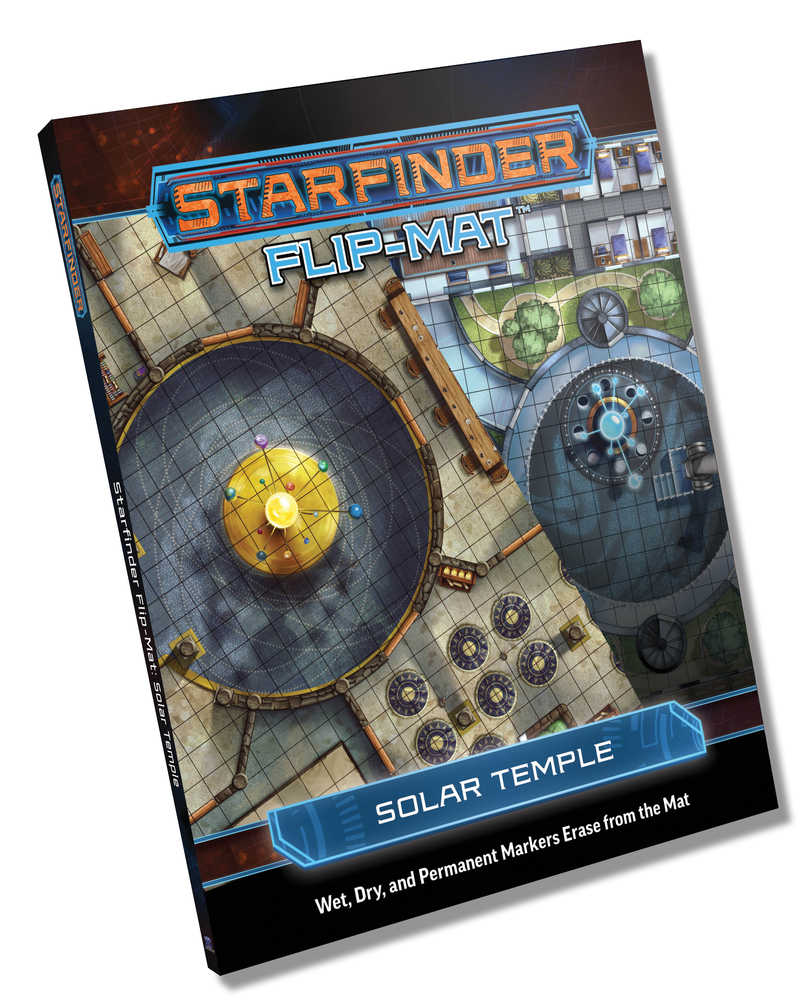 Starfinder Role Playing Game Flip Mat Solar Temple