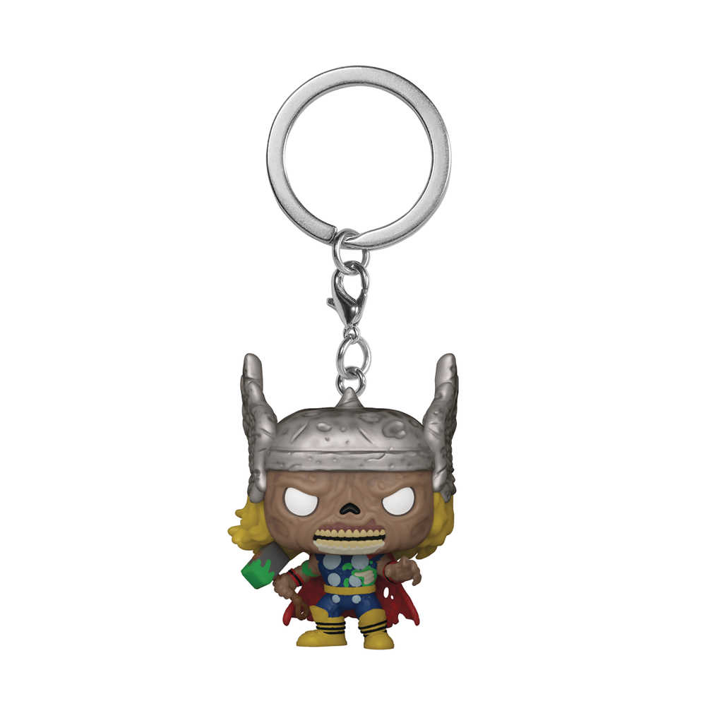 Pocket Pop Marvel Zombies Thor Keychain 