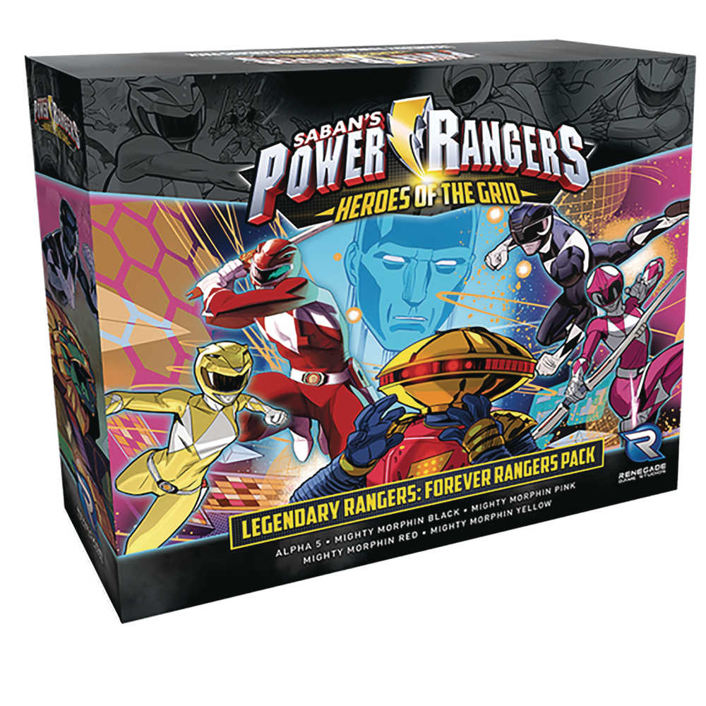 Power Rangers Heroes Grid Legendary Rangers Forever Exp Pack