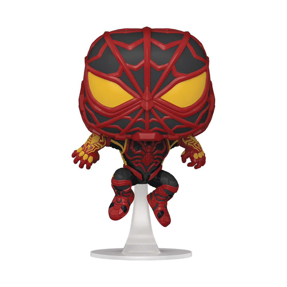 Pop Games Miles Morales Game Miles Morales Strike Suit Figure (