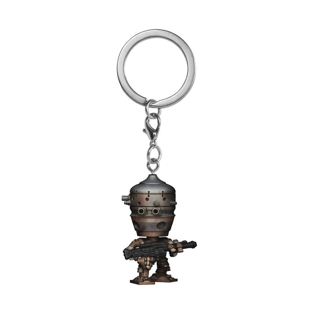 Pocket Pop Star Wars Mandalorian Ig 11 Keychain 
