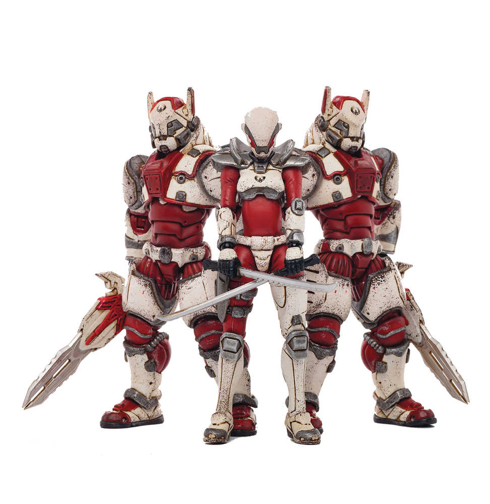 Joy Toy Saluk White Flame Legion 1/18 Figure 3 Pk  