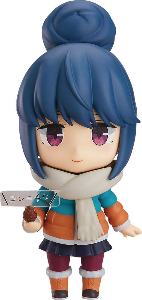 Laid Back Camp Rin Shima Nendoroid Action Figure Deluxe Ver 