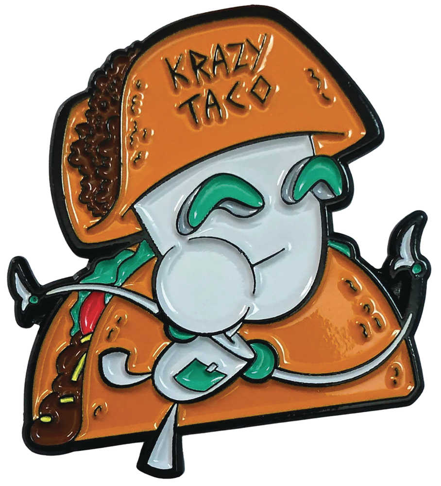 Invader Zim Krazy Taco Gir Pin 