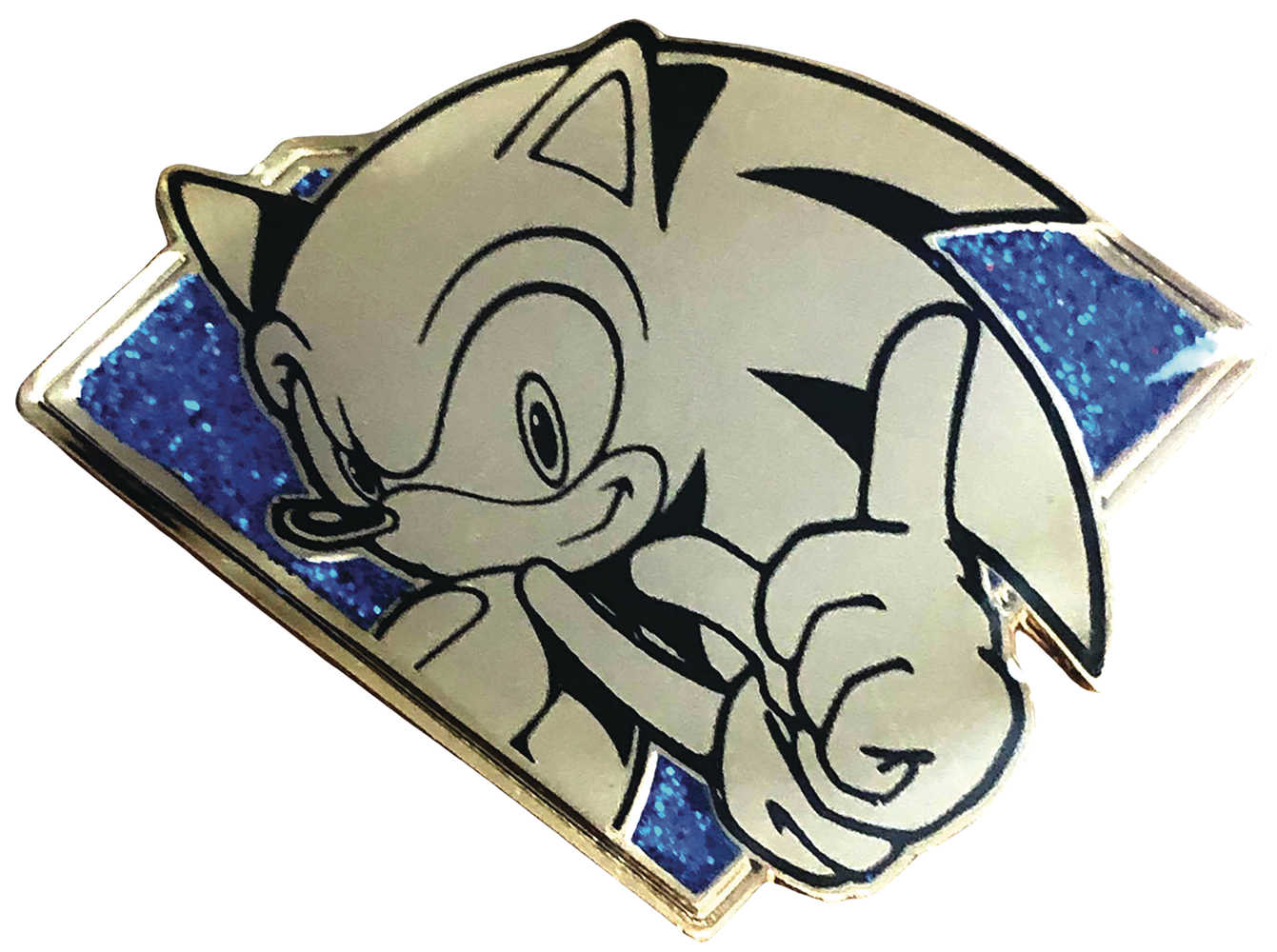 Sonic The Hedgehog Golden Sonic Emerald Pin 