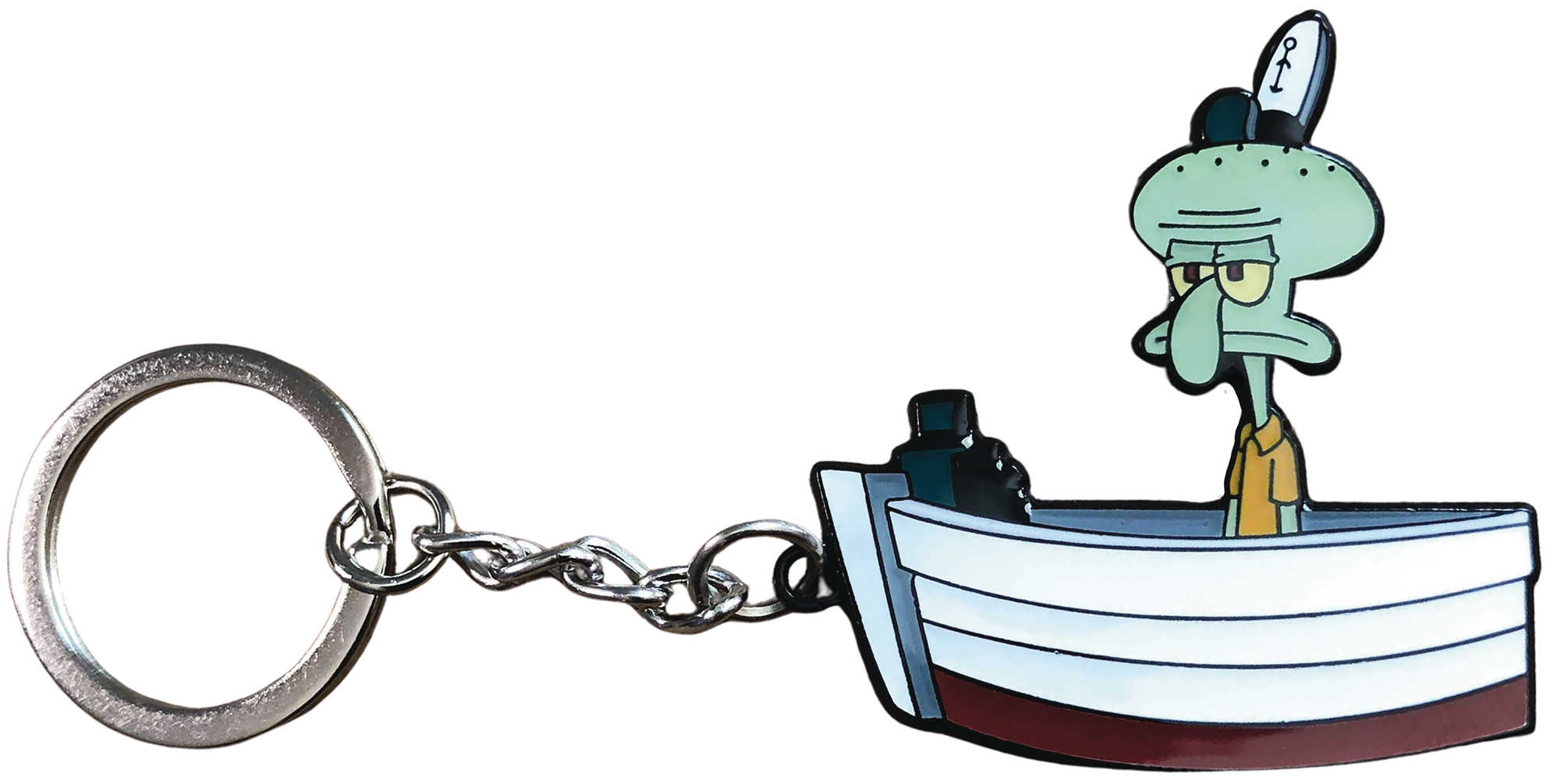 Spongebob Squarepants Squidward At Work Keychain 