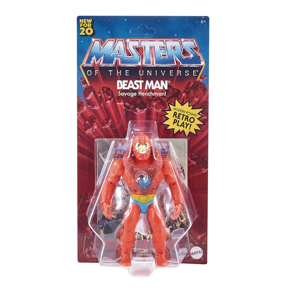 Masters of the Universe Origins Beast Man Action Figure Case  