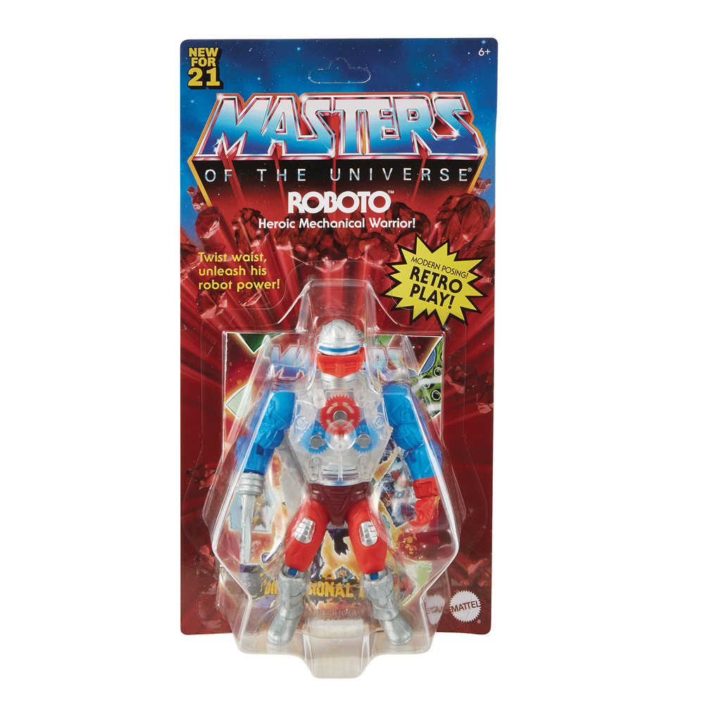 Masters of the Universe Origins Roboto Action Figure Case  