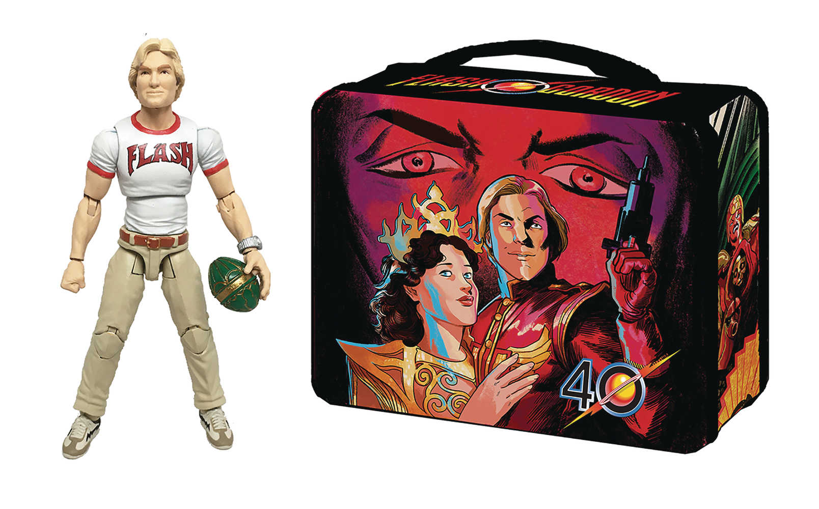 Hero Hacks Flash Gordon Movie Figure & Lunchbox  