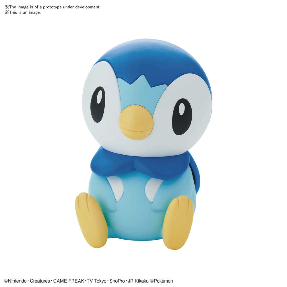 Pokemon 06 Piplup Quick Model Kit  