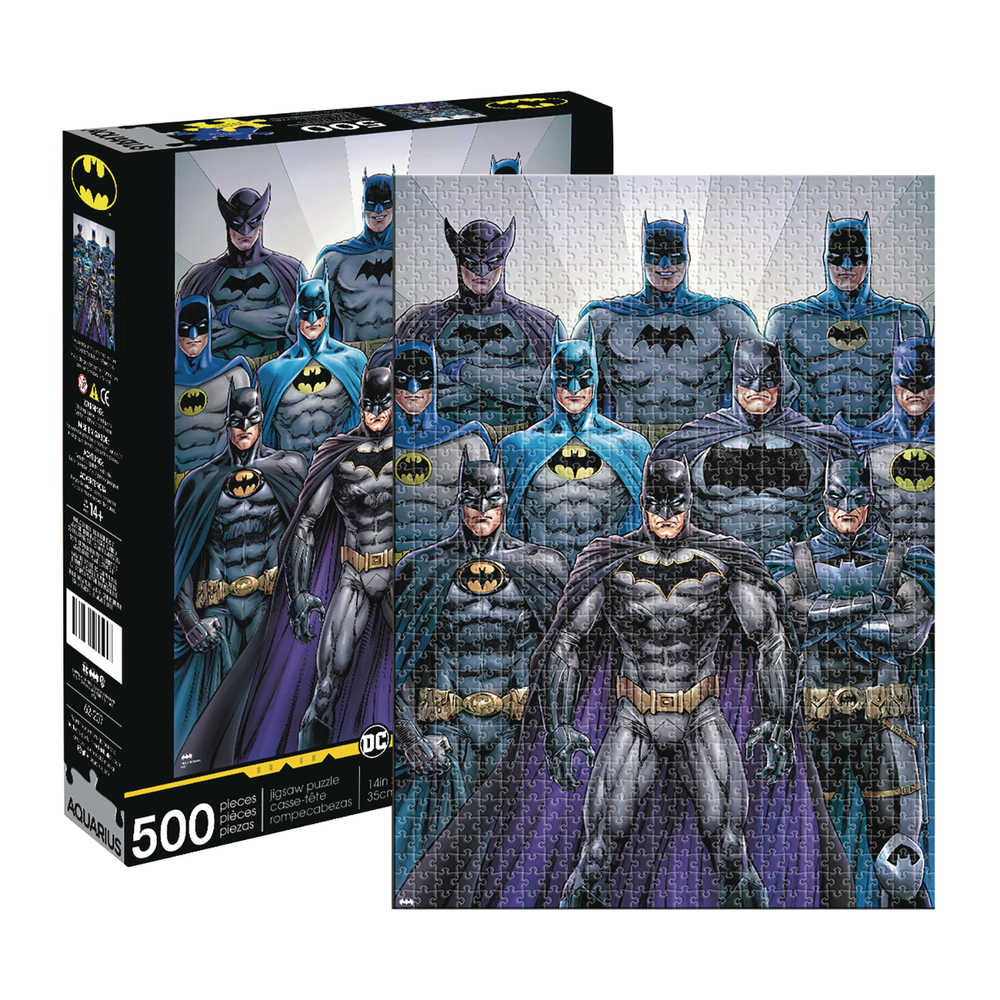 Aquarius Batman Batsuits 500 Pc Puzzle 