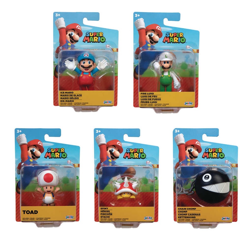 Nintendo 2 1/2 In Figure Wv28 Assortment  