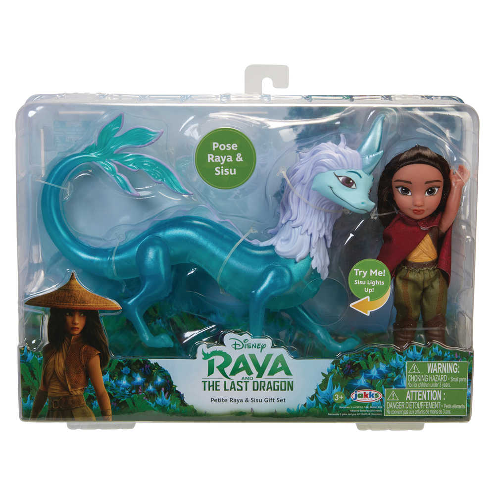 Raya & The Last Dragon Petite Raya & Sisu Doll Set Case 