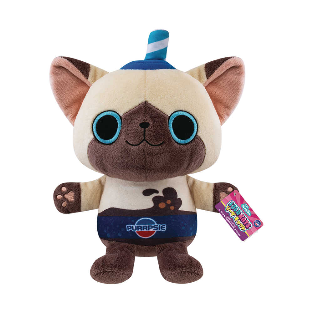 Pop Paka Paka Soda Kat Purpsie 7 In Plush 