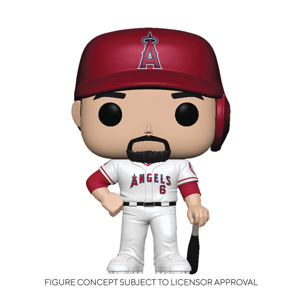 Pop Mlb Angels Anthony Rendon Home Uniform Vinyl Figure 