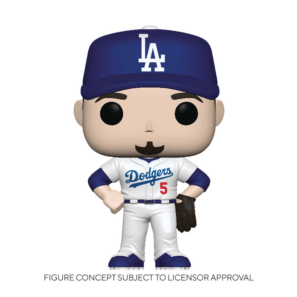 Pop Mlb Dodgers Corey Seager Home Uniform Vinyl Figure 