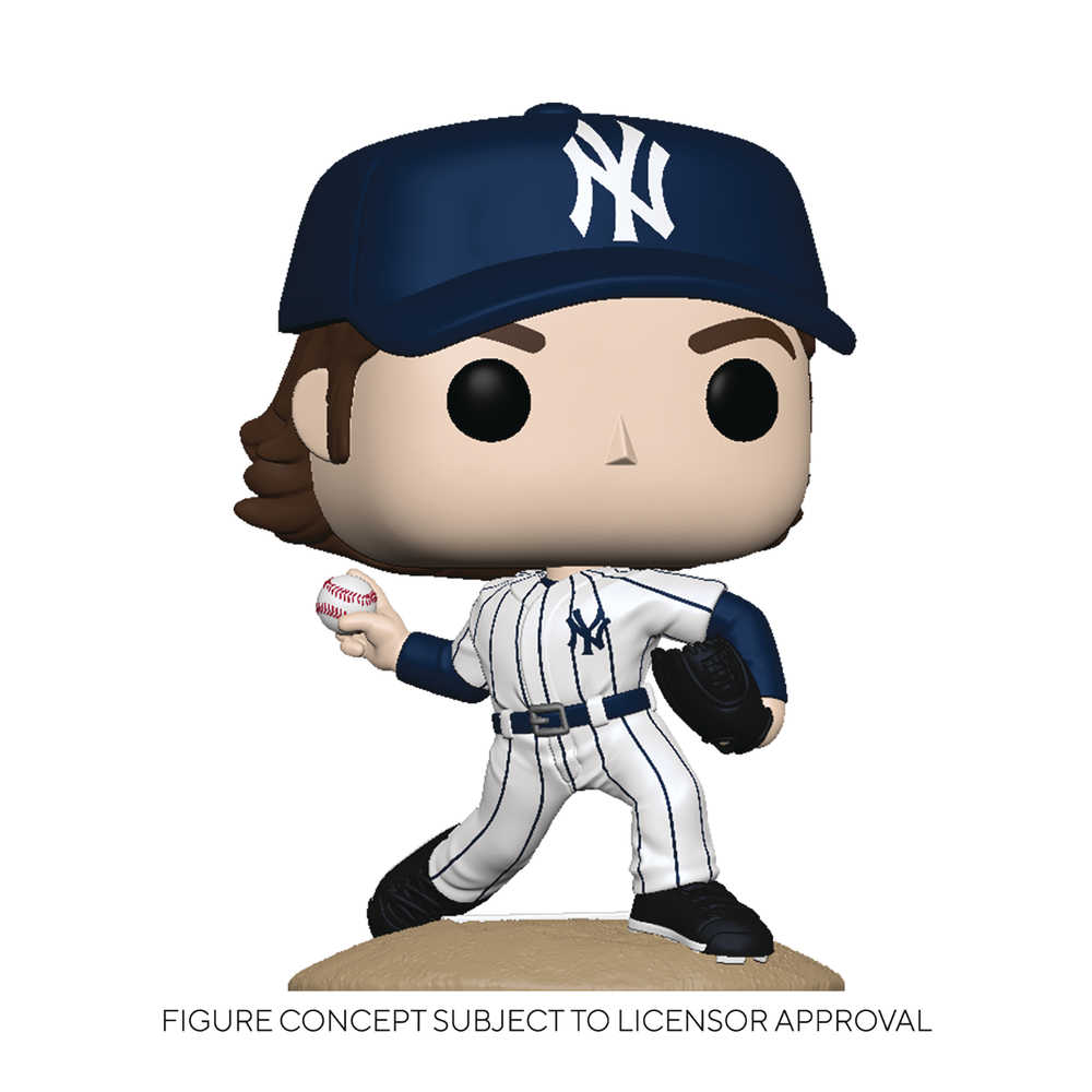Pop Mlb Yankees Gerrit Cole Home Uniform Vinyl Figure 
