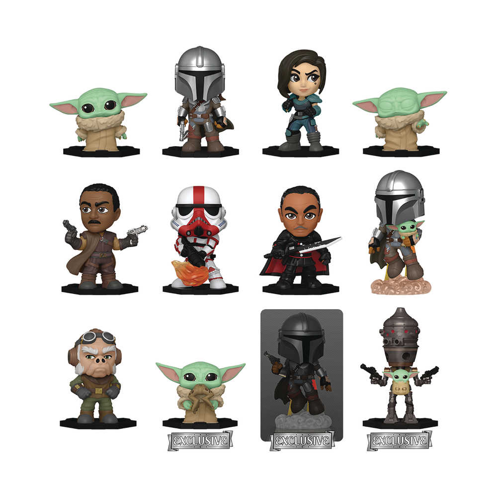 Specialty Series Mystery Minis Mandalorian 12 Pc Bmb Disp 
