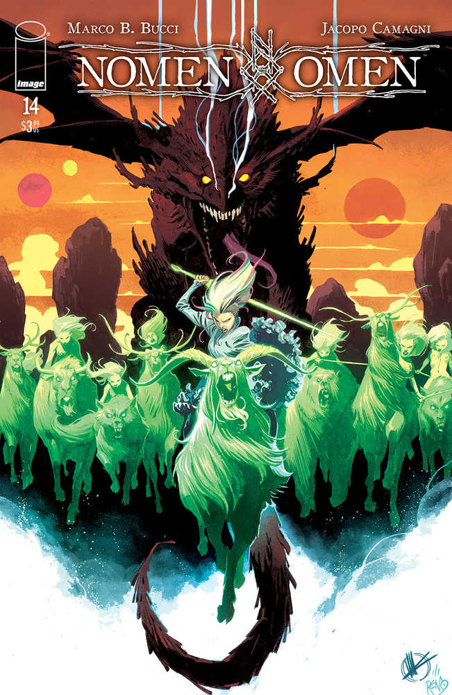 Nomen Omen #14 (Of 15) Cover B Scalera (Mature)