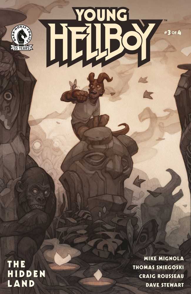 Young Hellboy The Hidden Land #3 (Of 4) Cover B Beckert