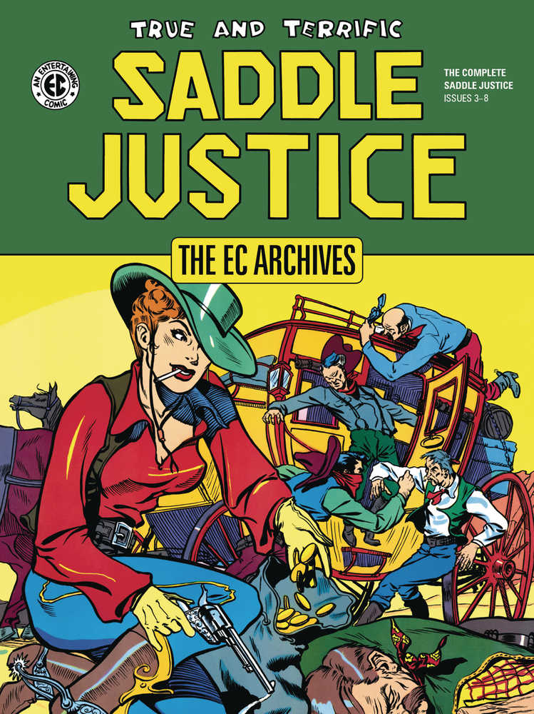 EC Archives Saddle Justice Hardcover 