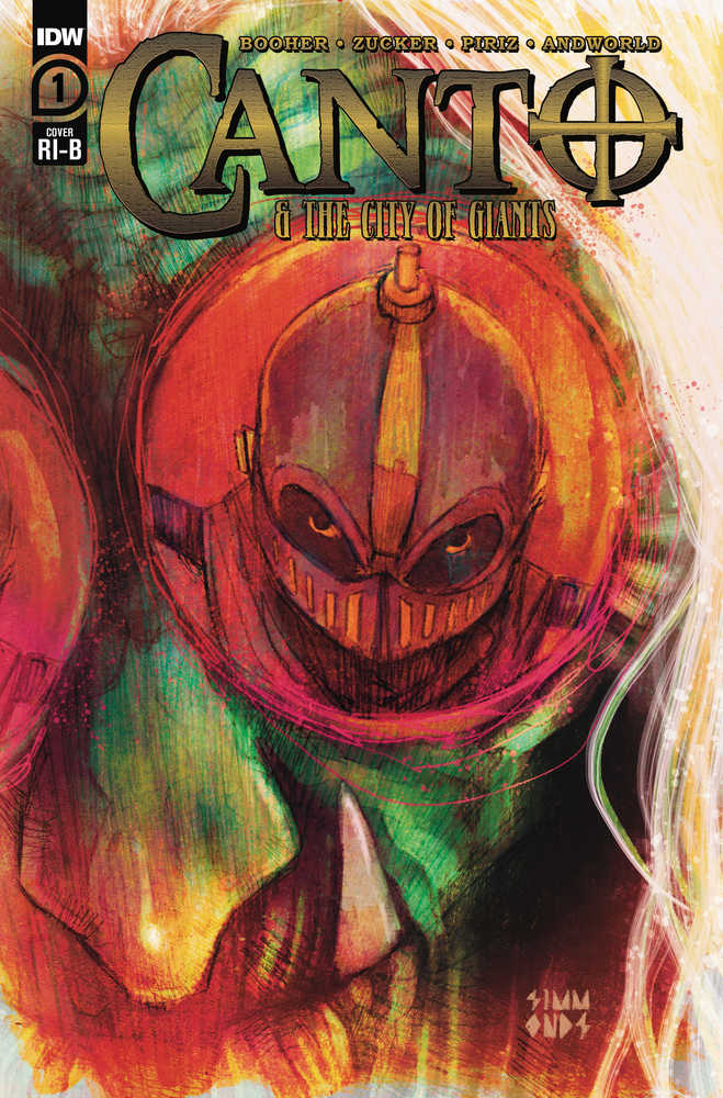 Canto & City Of Giants #1 (Of 3) 25 Copy Variant Edition Martin Simmond