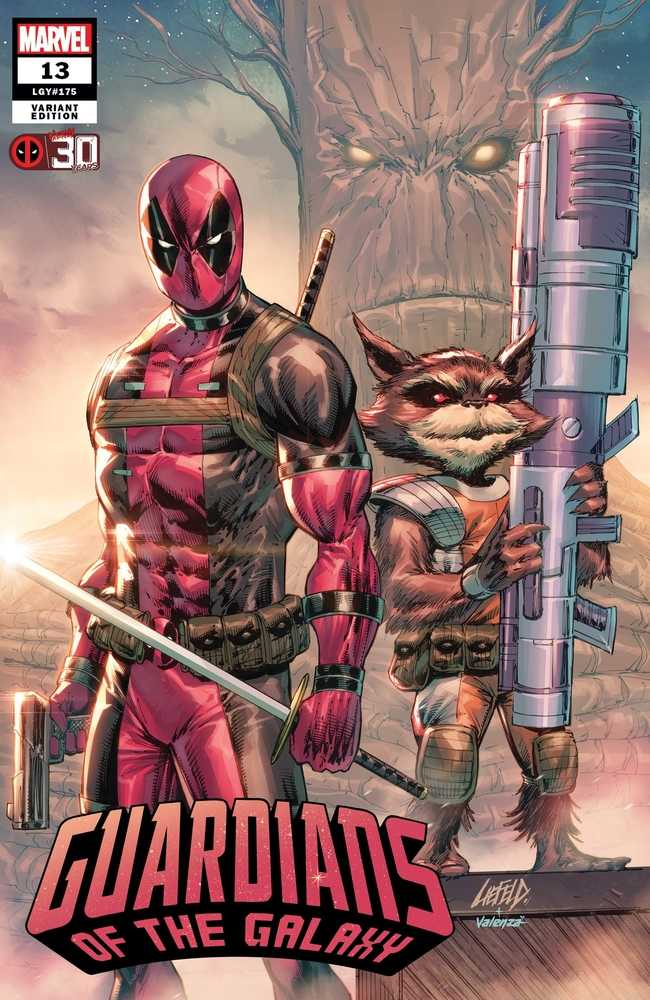 Guardians Of The Galaxy #13 Liefeld Deadpool 30 Th Variant