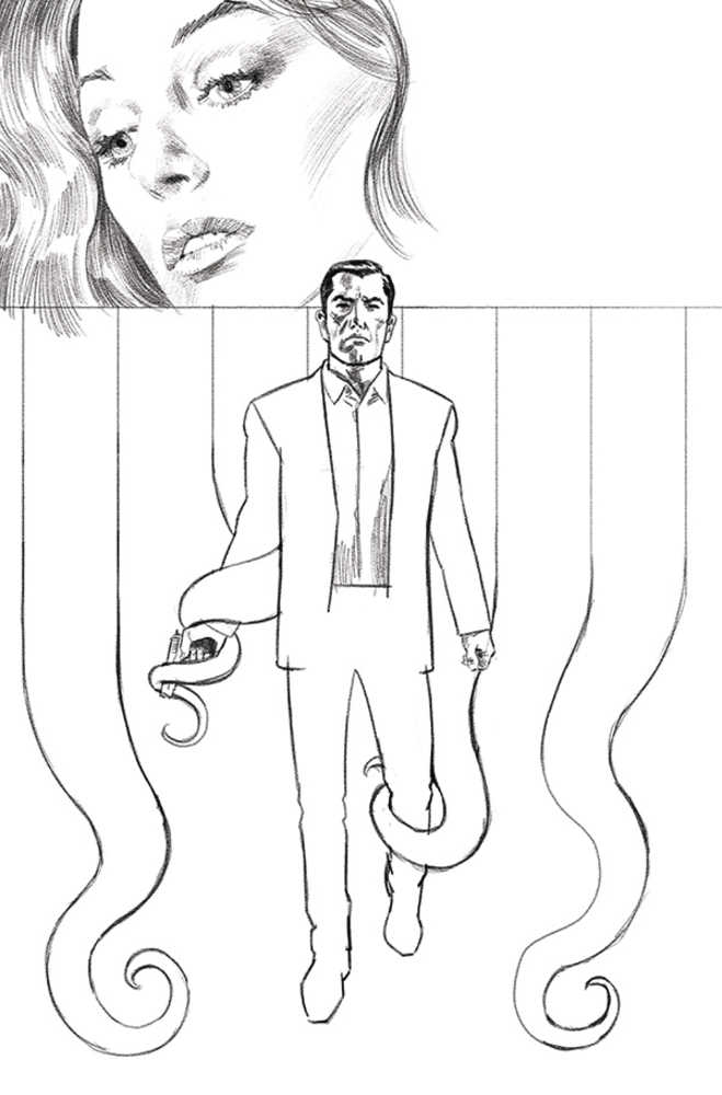 James Bond Agent Of Spectre #2 25 Copy Phillips Black & White Virgin I