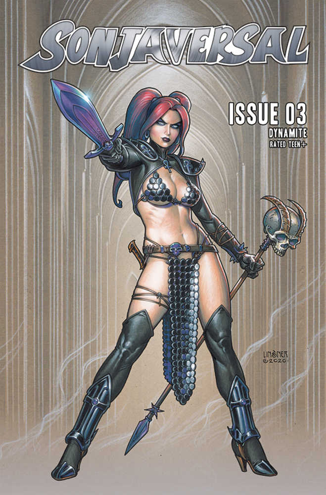 Sonjaversal #3 Cover B Linsner