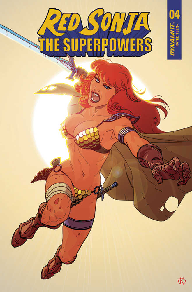 Red Sonja The Superpowers #4 Cover E Kano