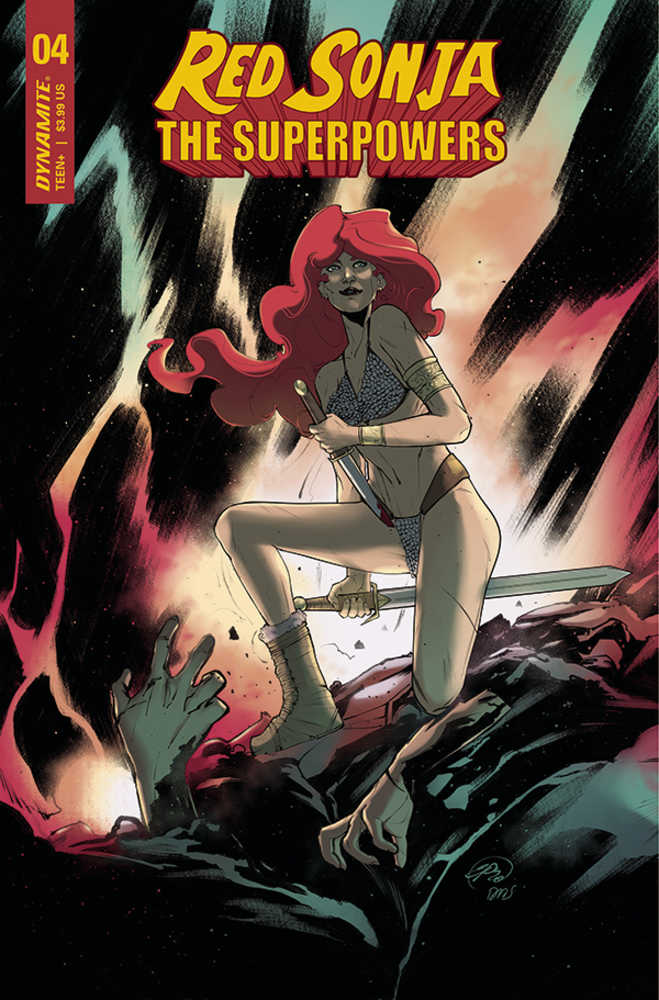 Red Sonja The Superpowers #4 Cover F Pinna
