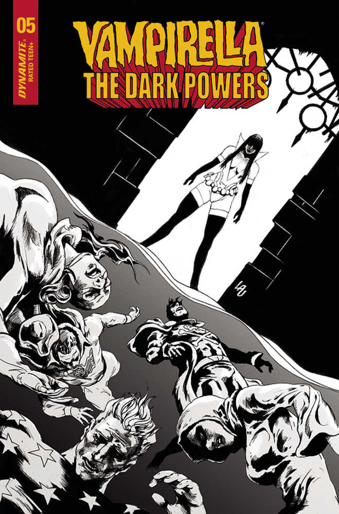 Vampirella Dark Powers #5 10 Copy Lau Black & White Variant Edition