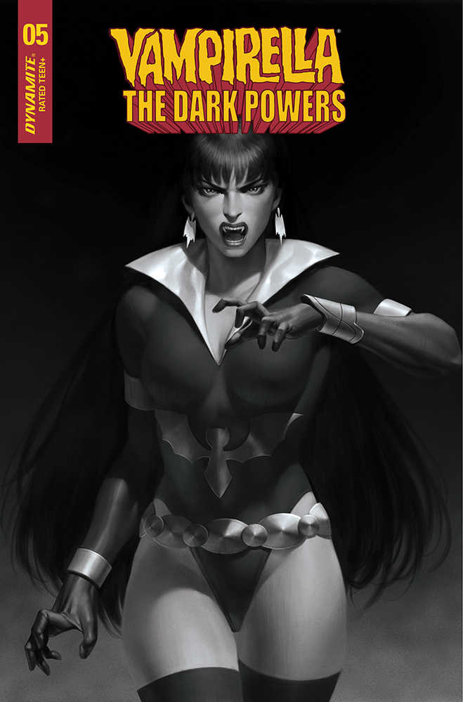 Vampirella Dark Powers #5 30 Copy Yoon Black & White Variant Edition