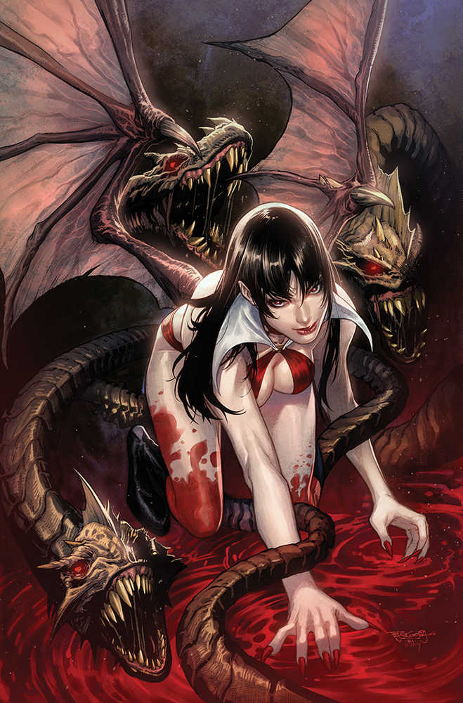 Vengeance Of Vampirella #17 10 Copy Segovia Full Art Variant Edition