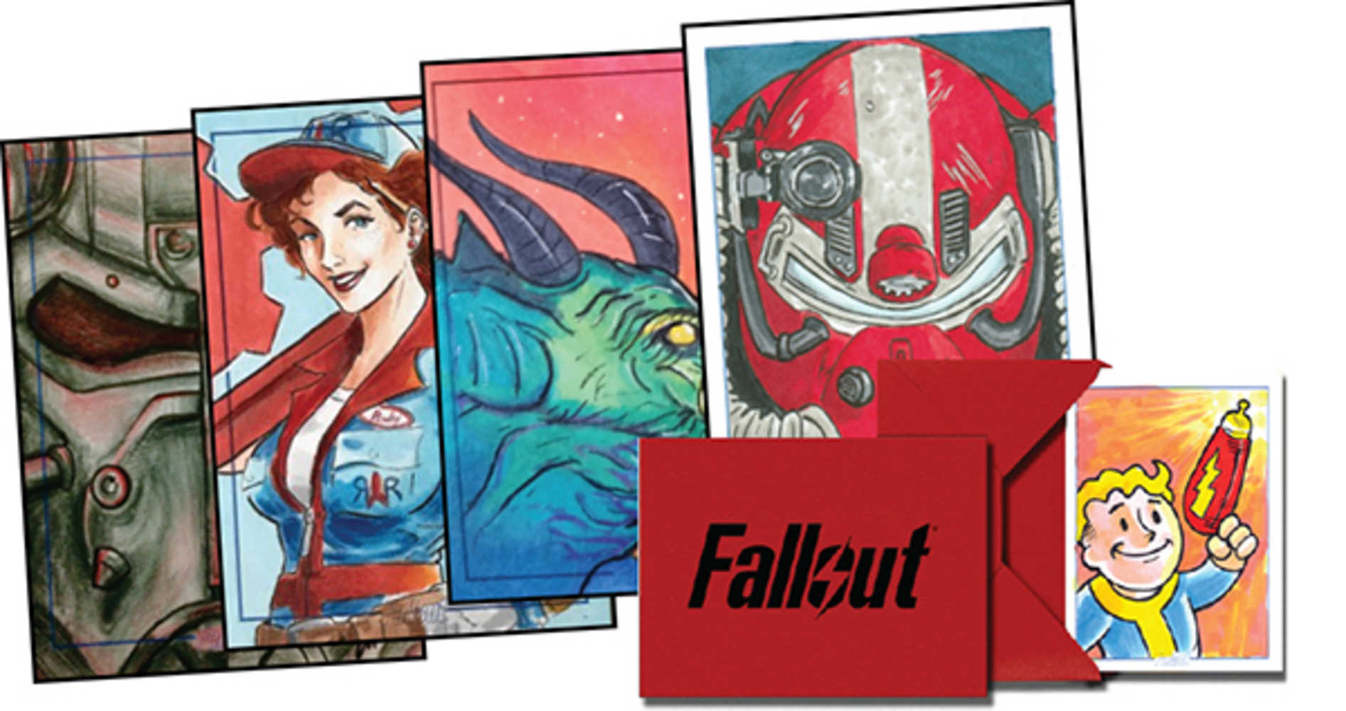 Fallout Ultra Premium Sketch Card 