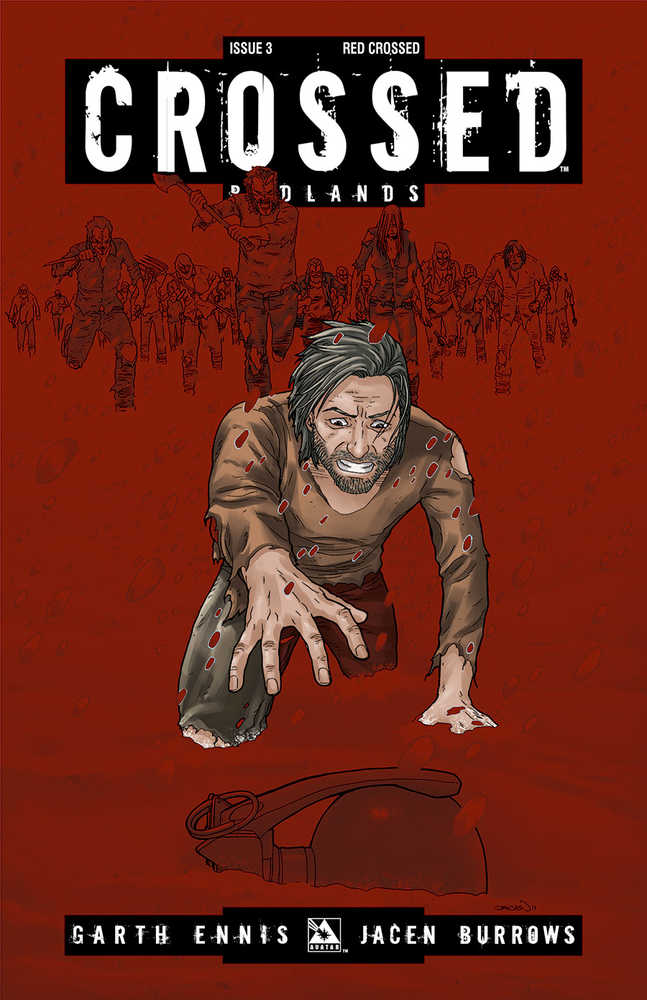 Crossed Badlands #3 Red Crossed Variant (Mature) 