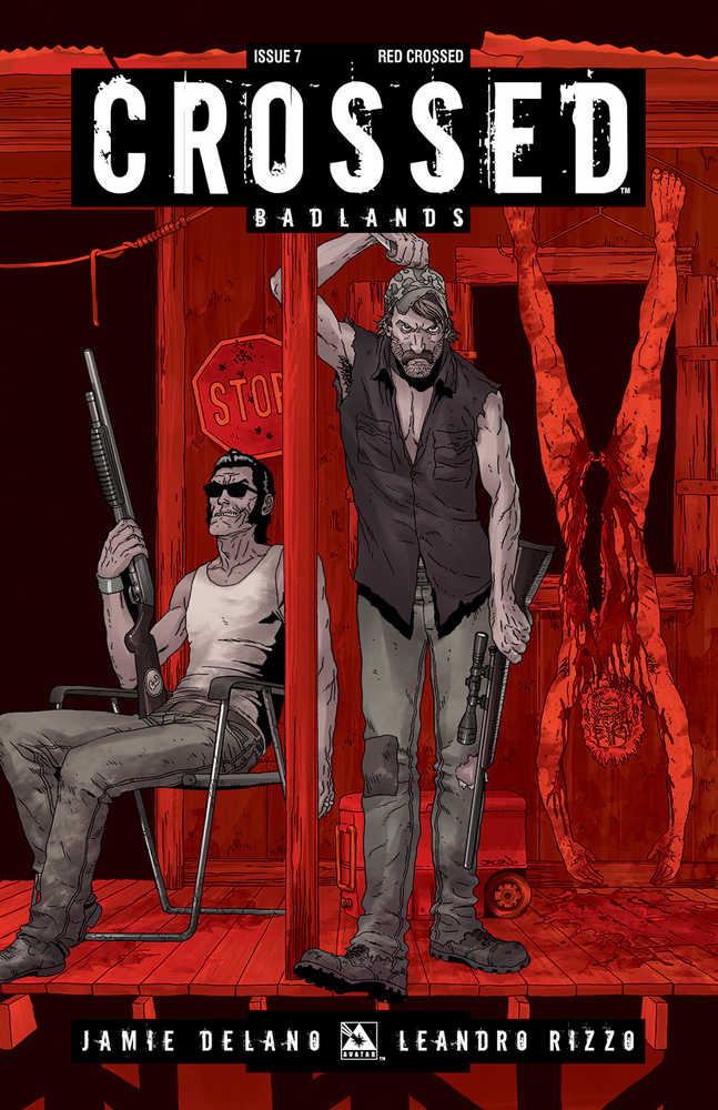 Crossed Badlands #7 Red Crossed Variant (Mature) 