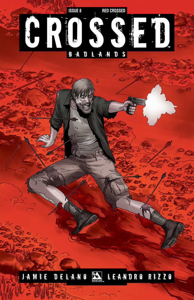Crossed Badlands #8 Red Crossed Variant (Mature) 