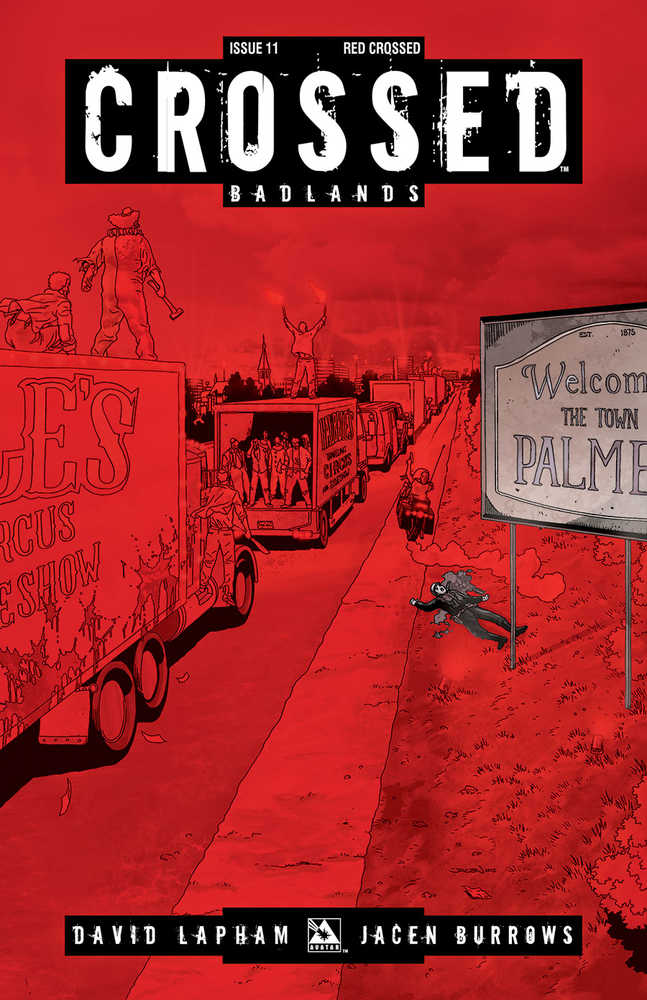 Crossed Badlands #11 Red Crossed Variant (Mature) 