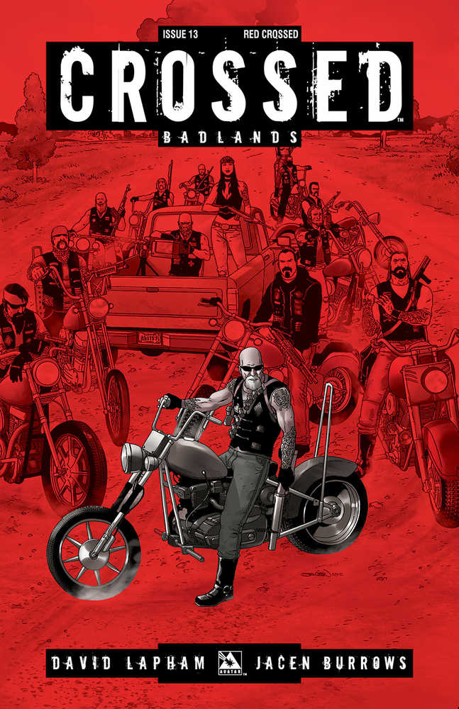 Crossed Badlands #13 Red Crossed Variant (Mature) 