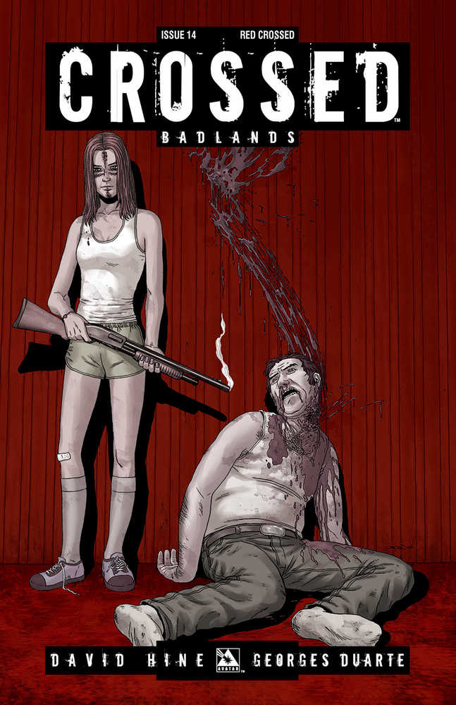 Crossed Badlands #14 Red Crossed Variant (Mature) 