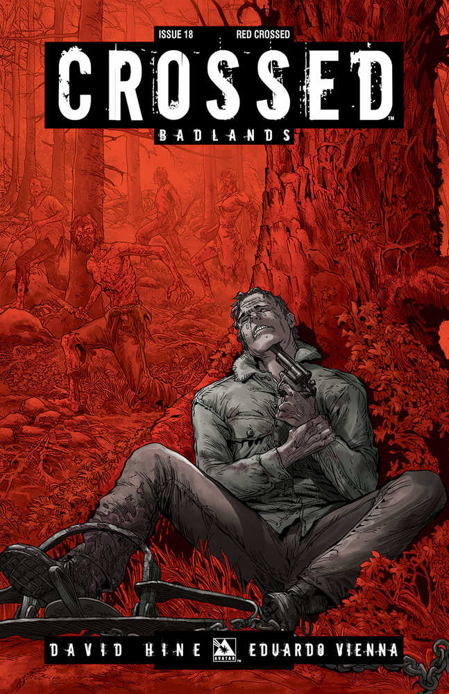 Crossed Badlands #18 Red Crossed Variant (Mature) 