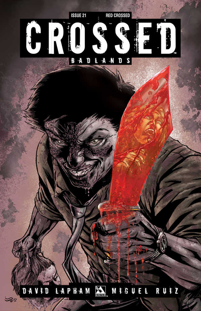 Crossed Badlands #21 Red Crossed Variant (Mature) 