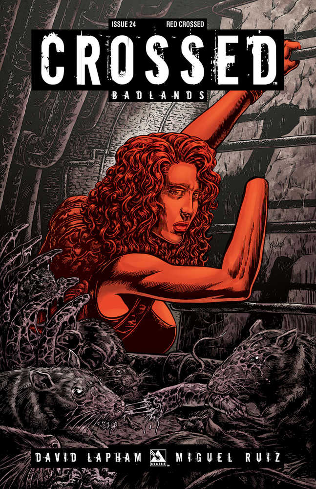 Crossed Badlands #24 Red Crossed Variant (Mature) 